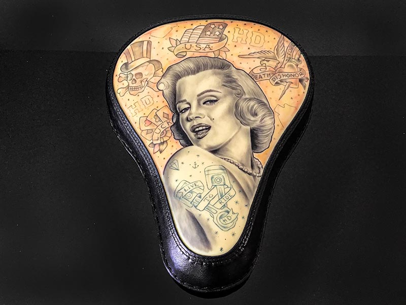 Asiento moto tatto
